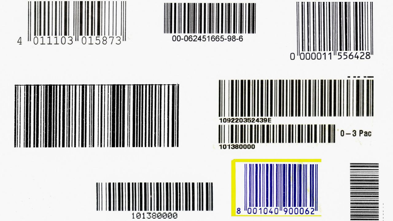 Verschiedene Barcodes