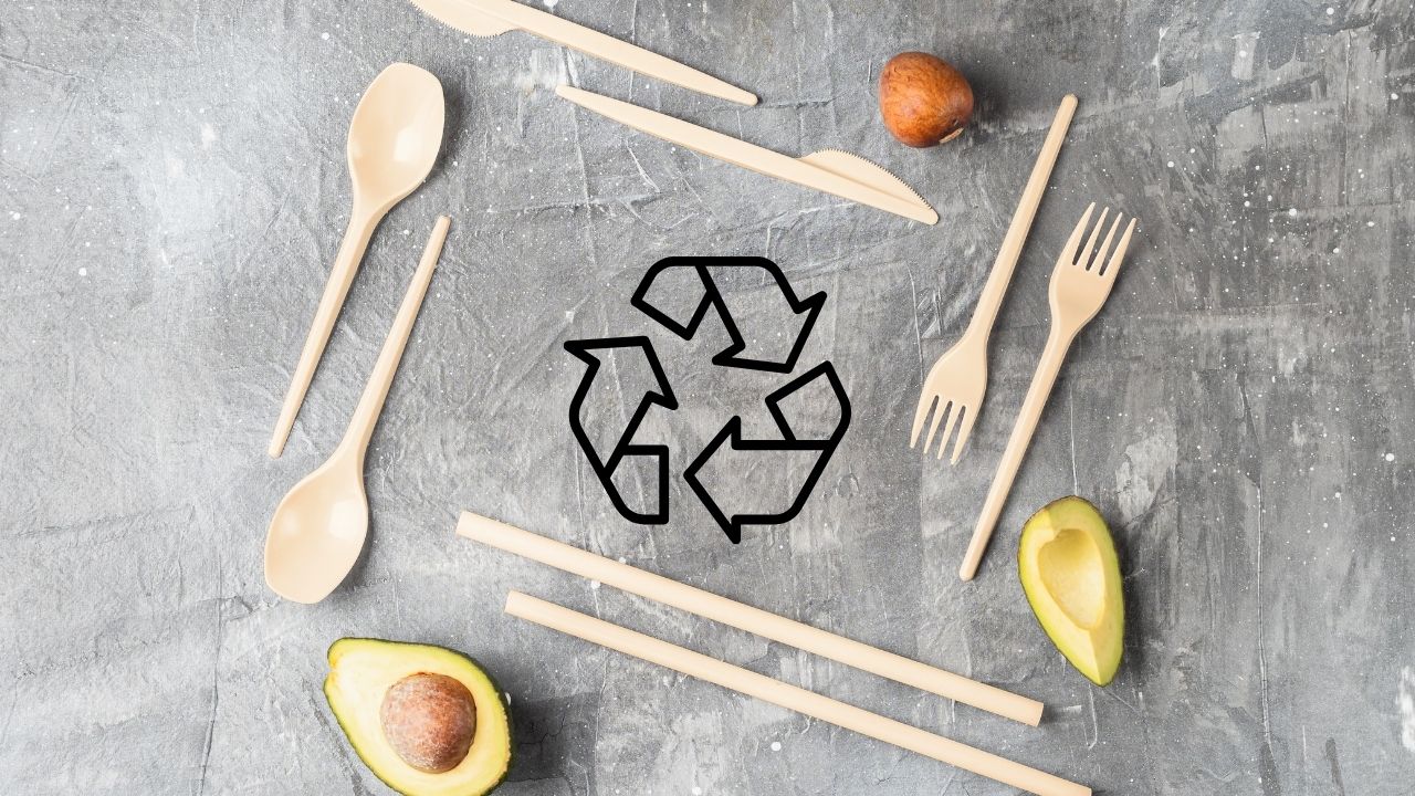 Recyclingprodukte aus Plastik