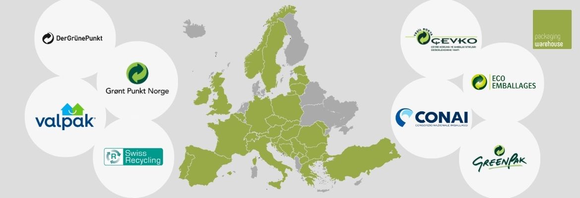 Infofgrafik: Der Grüne Punkt Europa