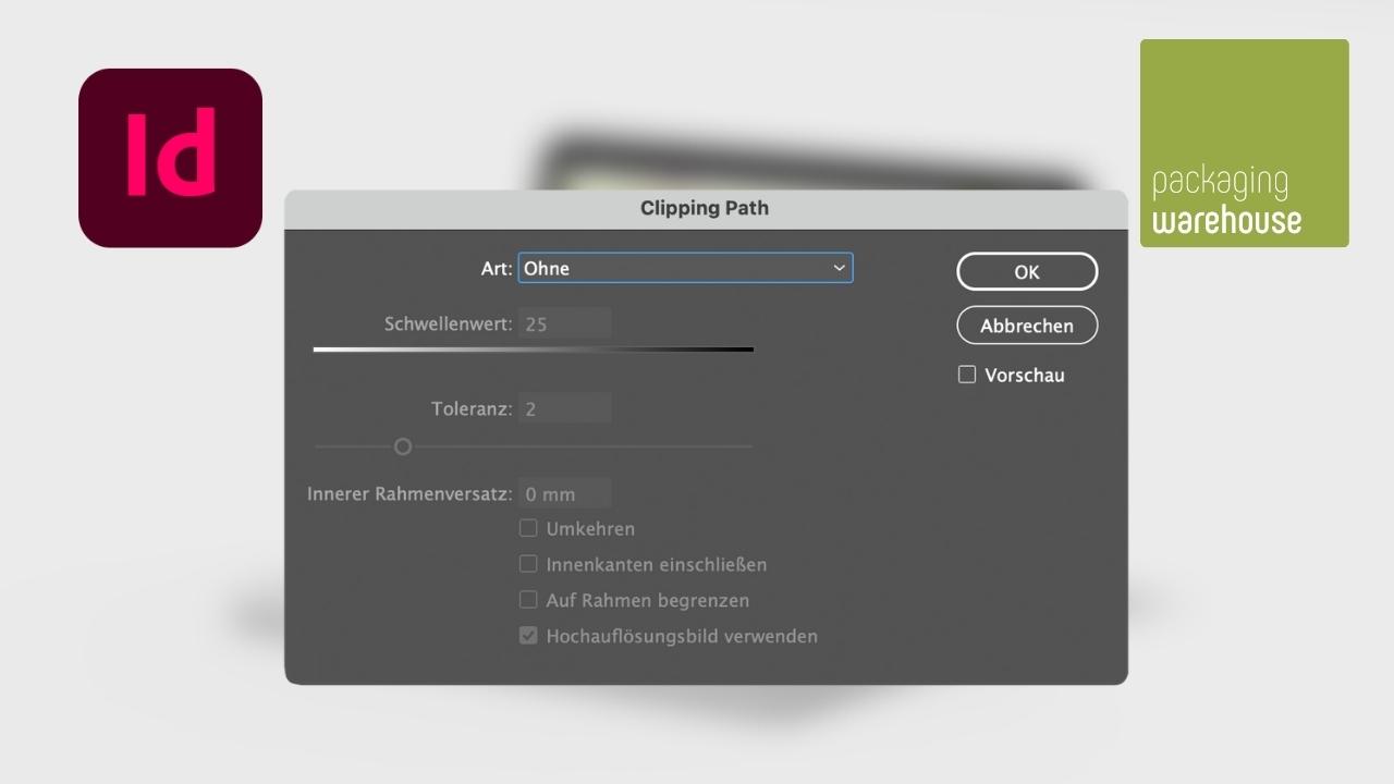 InDesign Bildnachzeichnen Pixe-l zu Vektorgrafik