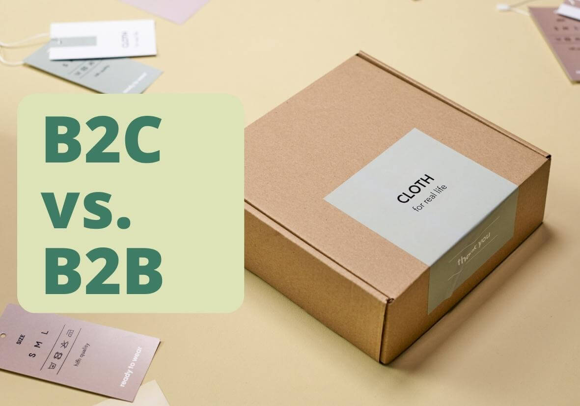 Unterscheidung zwischen B2C und B2B Verpackung