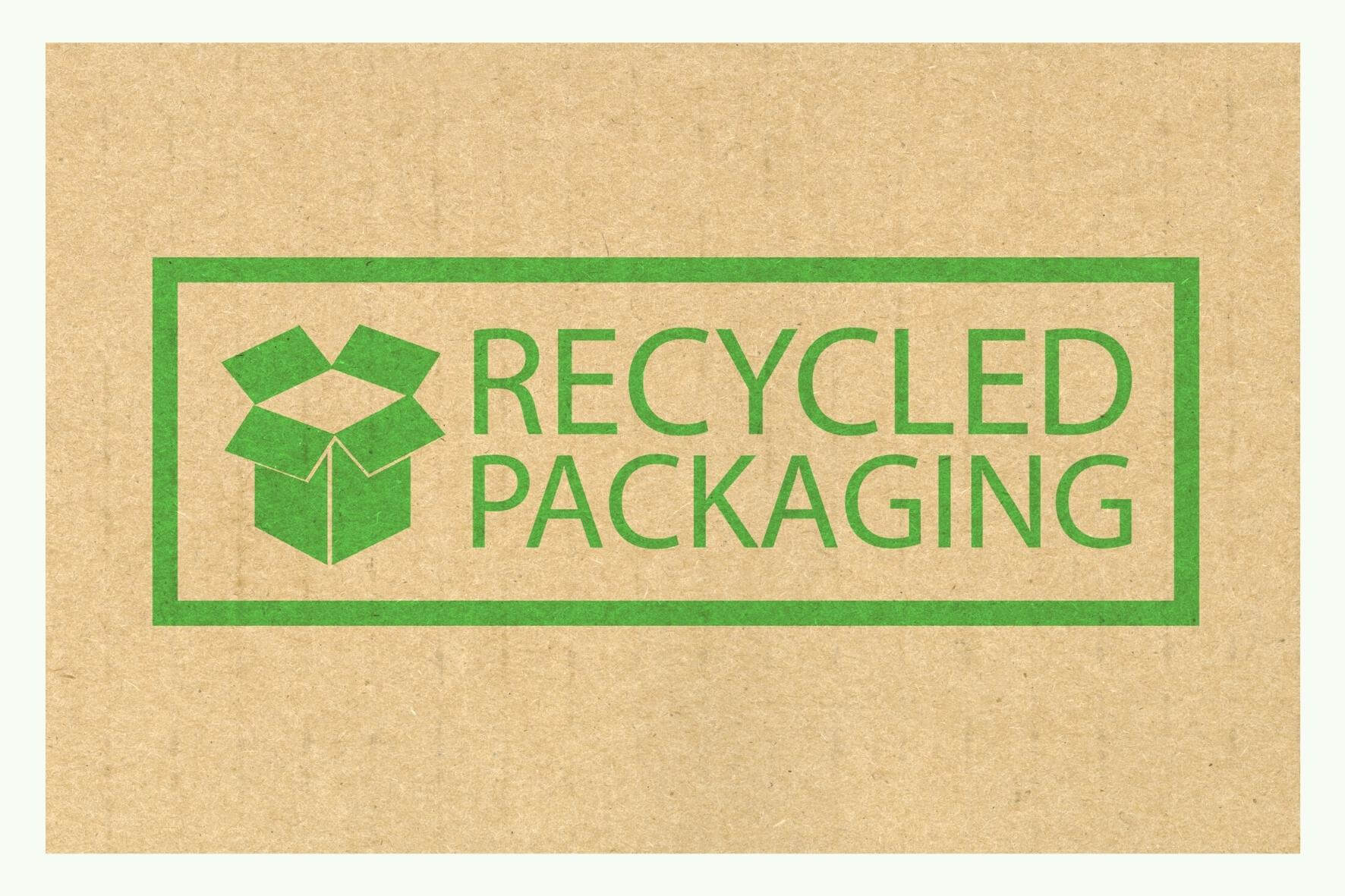 Versandkartons recycelbar