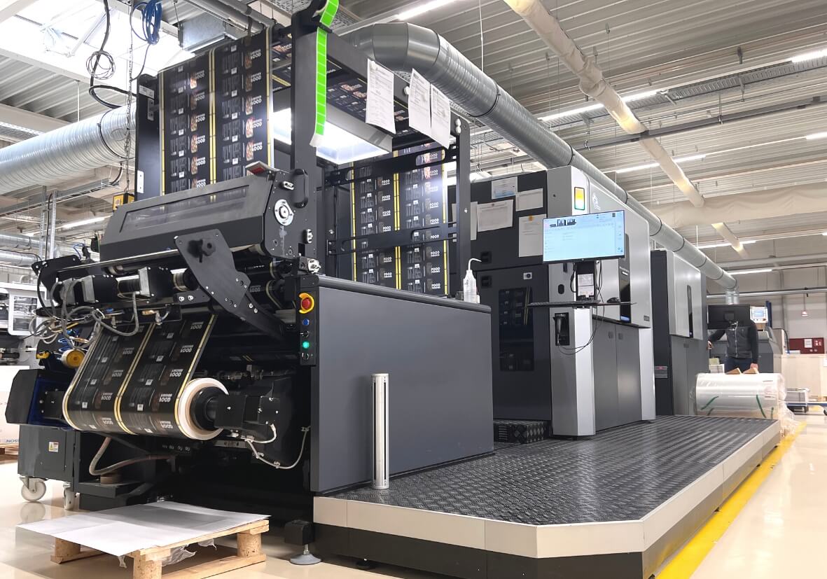 Digitaldruckmaschine HP Indigo