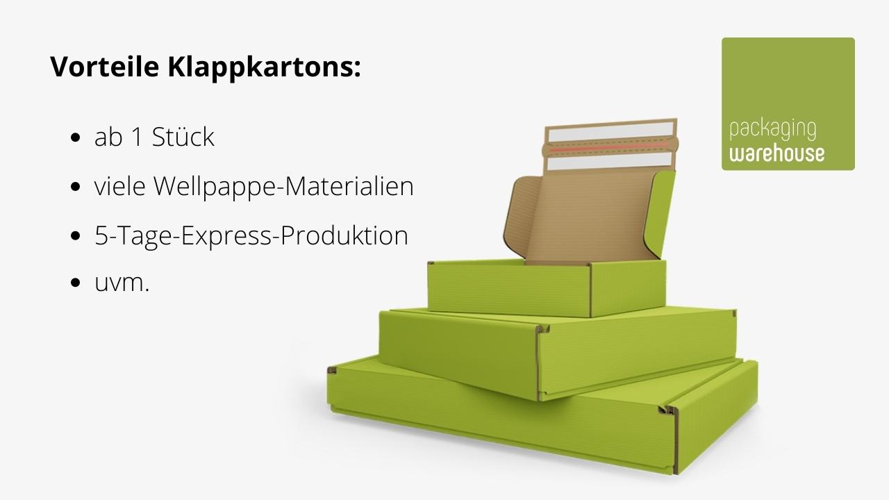 Vorteile unserer Klappkartons